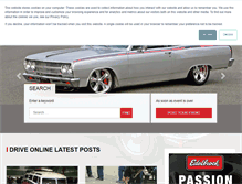 Tablet Screenshot of driveonline.com